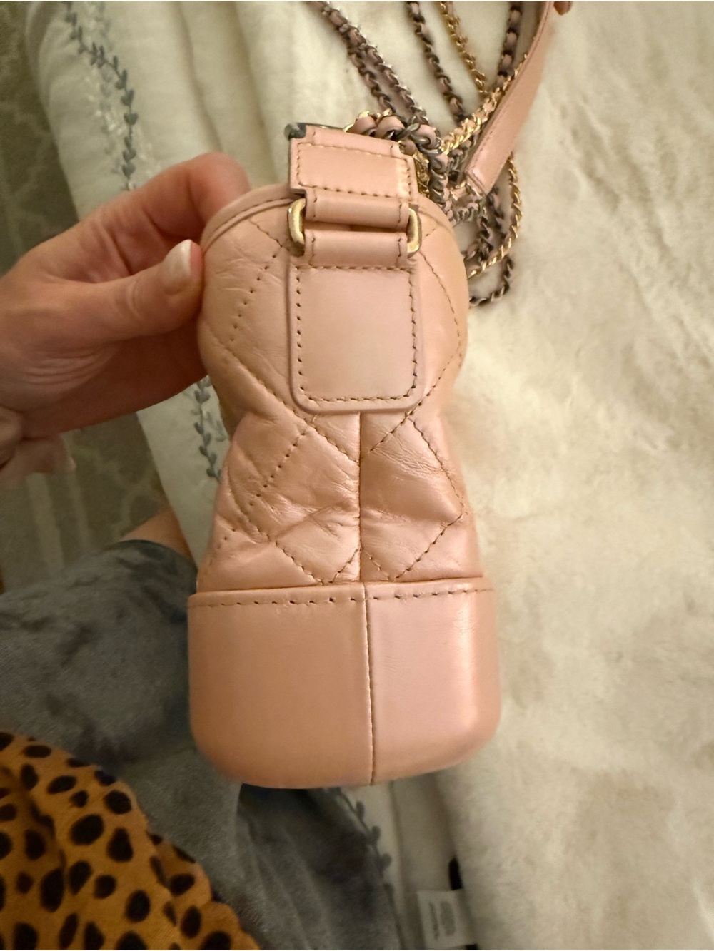 Chanel Gabrielle Hobo Rose Bag - Picture 8 of 15